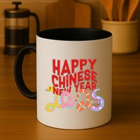 Cute Happy Chinese New Year 2025 Year Of The Snake Mug