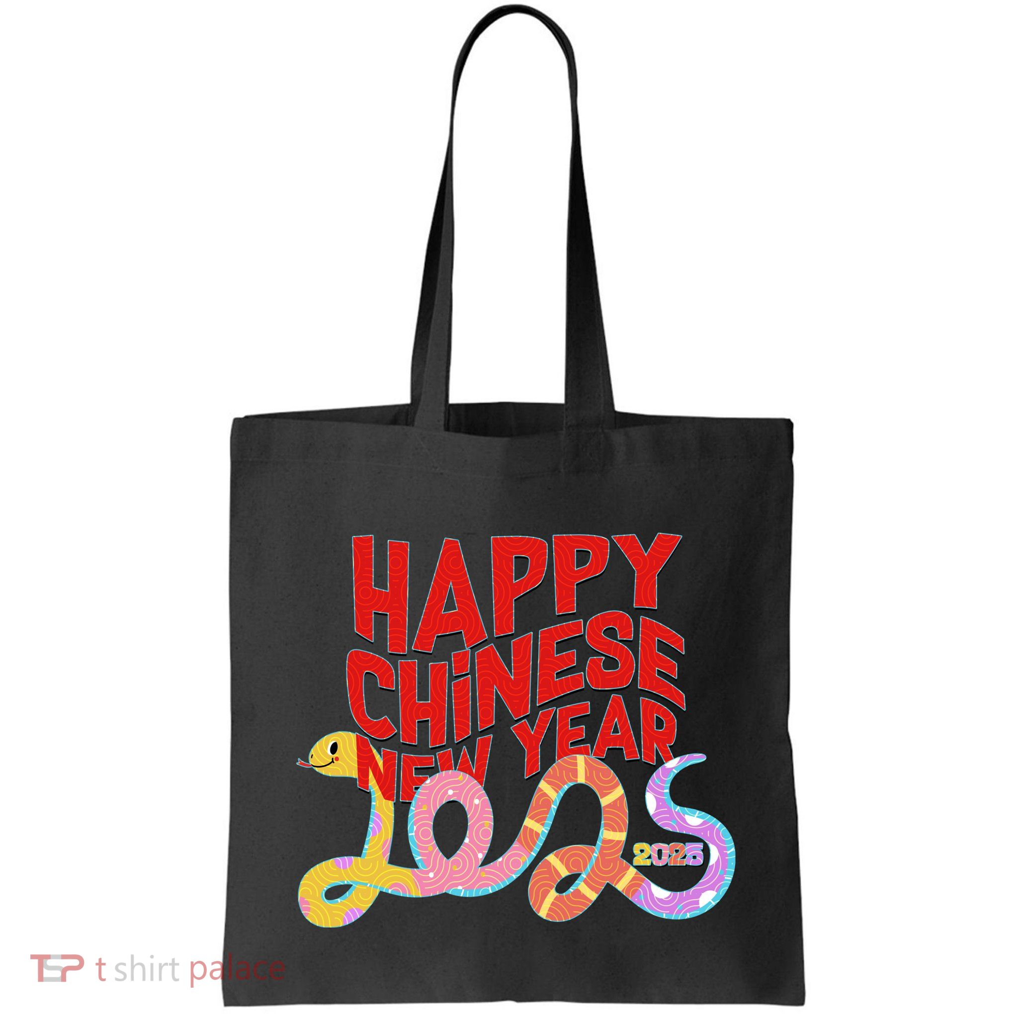 Cute Happy Chinese New Year 2025 Year Of The Snake Bag