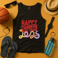 Cute Happy Chinese New Year 2025 Year Of The Snake Tank Top