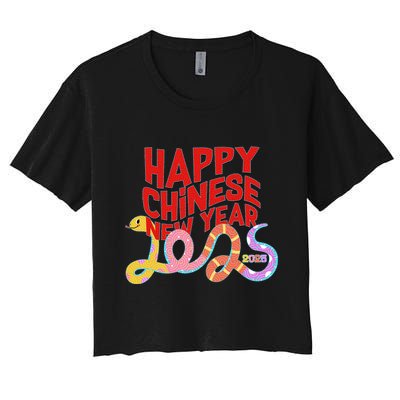 Cute Happy Chinese New Year 2025 Year Of The Snake Crop Top