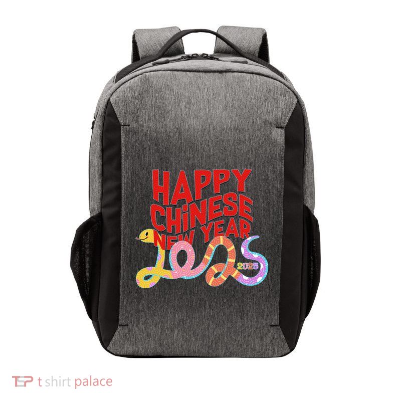 Cute Happy Chinese New Year 2025 Year Of The Snake Vector Backpack
