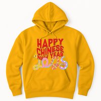 Cute Happy Chinese New Year 2025 Year Of The Snake Hoodie