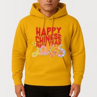 Cute Happy Chinese New Year 2025 Year Of The Snake Hoodie