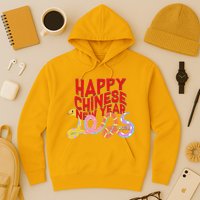 Cute Happy Chinese New Year 2025 Year Of The Snake Hoodie