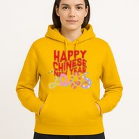 Cute Happy Chinese New Year 2025 Year Of The Snake Hoodie