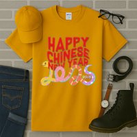 Cute Happy Chinese New Year 2025 Year Of The Snake Tall T-Shirt