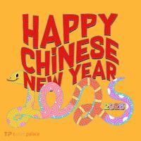 Cute Happy Chinese New Year 2025 Year Of The Snake Youth Performance Sprint T-Shirt