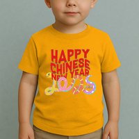 Cute Happy Chinese New Year 2025 Year Of The Snake Toddler T-Shirt