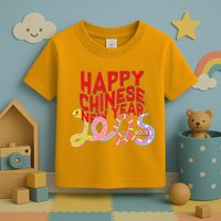 Cute Happy Chinese New Year 2025 Year Of The Snake Toddler T-Shirt