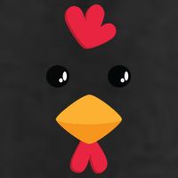 Chicken Halloween Costume 7 Panel Mesh Trucker Snapback Hat