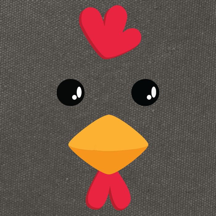 Chicken Halloween Costume Cotton Canvas Backpack