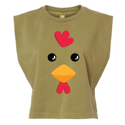 Chicken Halloween Costume Garment-Dyed Women's Muscle Tee