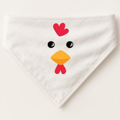 Chicken Halloween Costume USA-Made Doggie Bandana