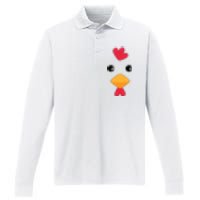 Chicken Halloween Costume Performance Long Sleeve Polo