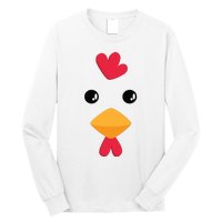 Chicken Halloween Costume Long Sleeve Shirt