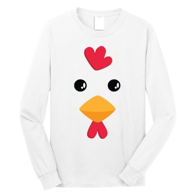 Chicken Halloween Costume Long Sleeve Shirt