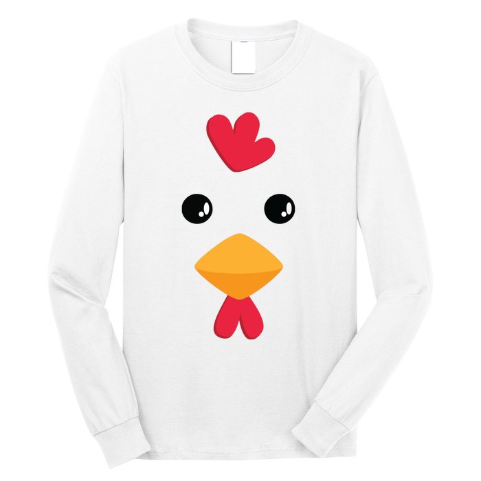 Chicken Halloween Costume Long Sleeve Shirt