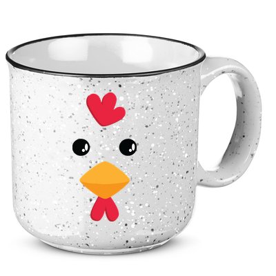 Chicken Halloween Costume 15oz Campfire Ceramic Mug