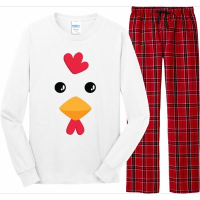 Chicken Halloween Costume Long Sleeve Pajama Set