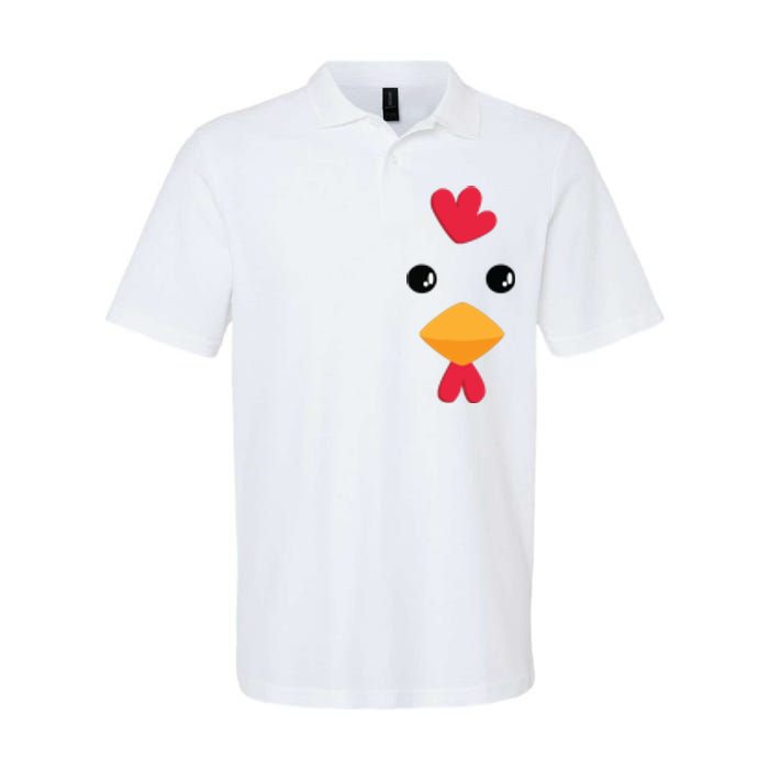 Chicken Halloween Costume Softstyle Adult Sport Polo