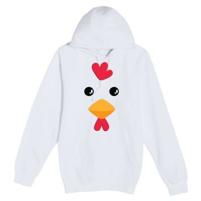 Chicken Halloween Costume Premium Pullover Hoodie