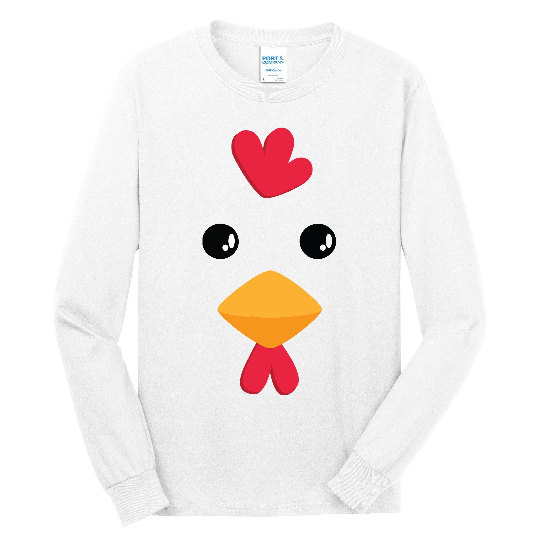 Chicken Halloween Costume Tall Long Sleeve T-Shirt