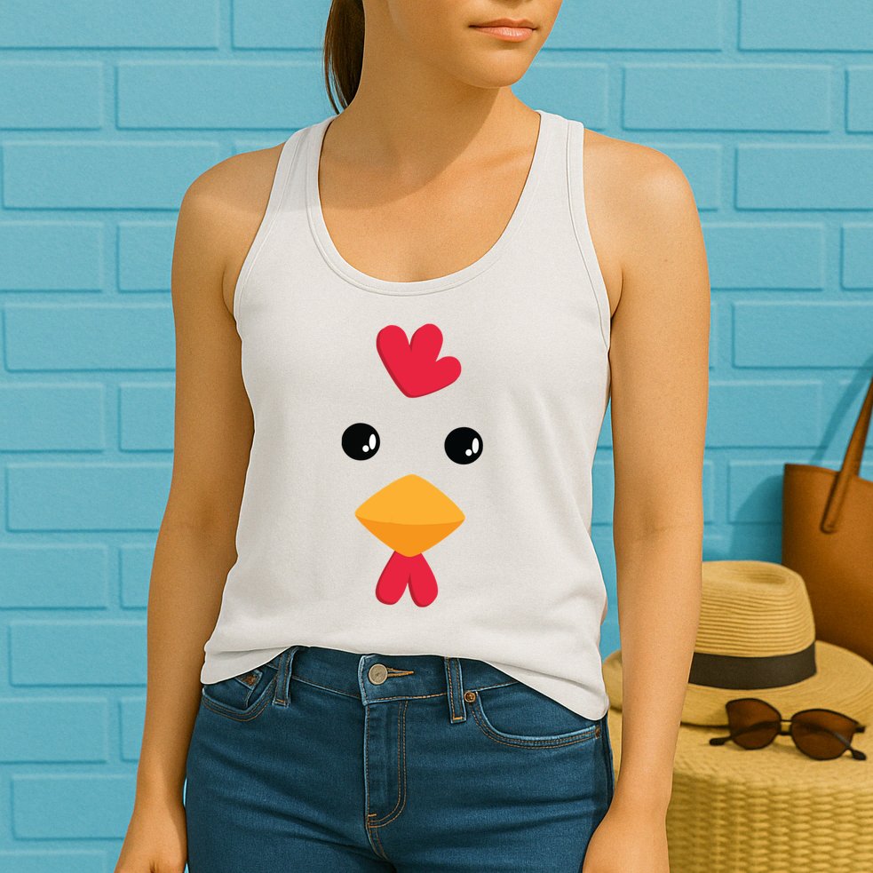 Chicken Halloween Costume Womens Tank Top