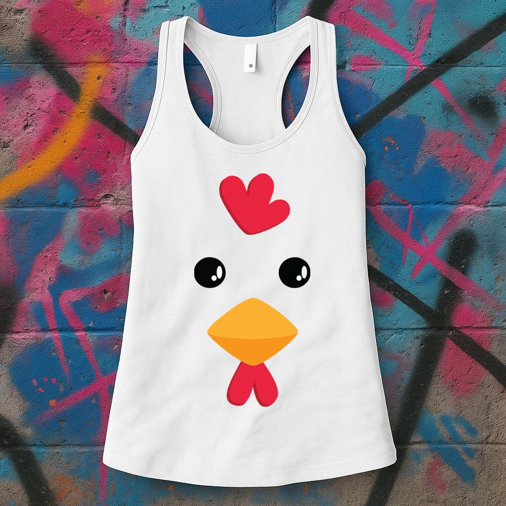 Chicken Halloween Costume Womens Tank Top