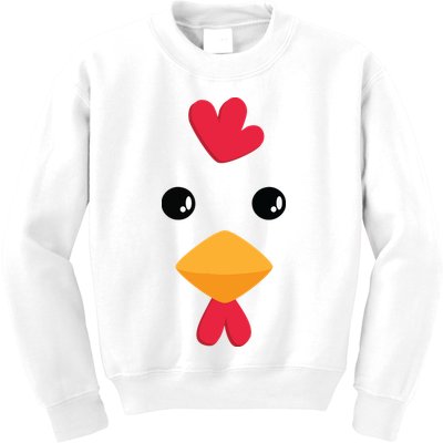 Chicken Halloween Costume Kids Sweatshirt