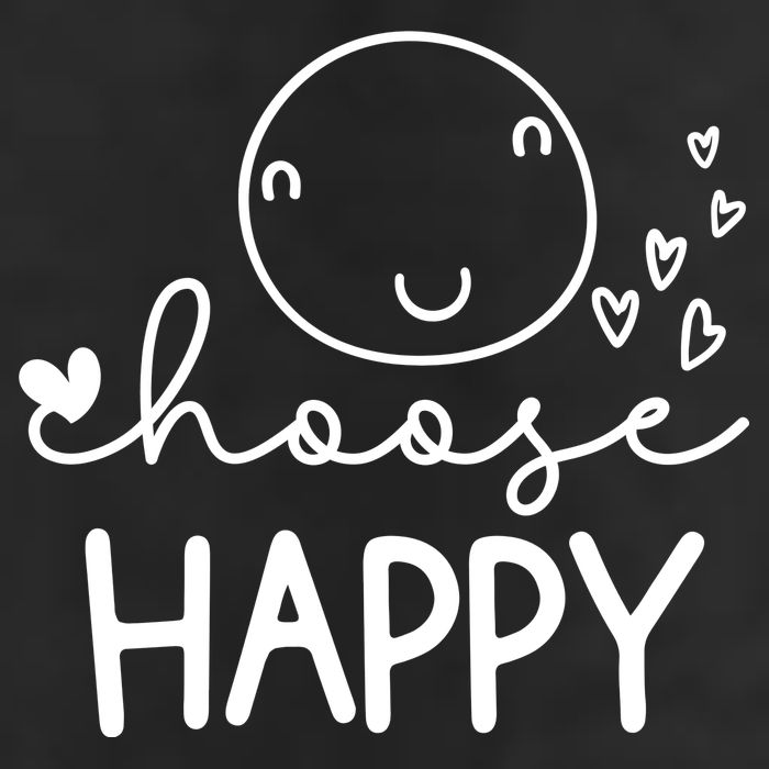 Choose Happy Cute Smile Face Adult Drive Performance Visor