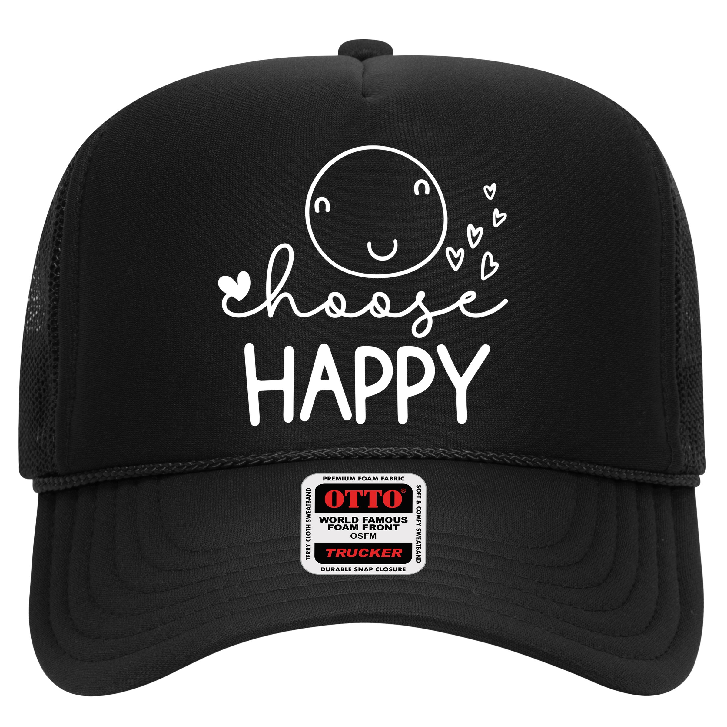 Choose Happy Cute Smile Face Hat