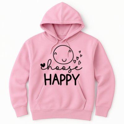 Choose Happy Cute Smile Face Hoodie