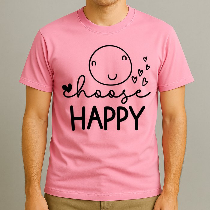 Choose Happy Cute Smile Face T-Shirt