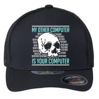 Cyber Hacker Computer Security Expert Cybersecurity Flexfit Unipanel Trucker Cap