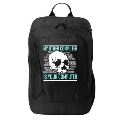 Cyber Hacker Computer Security Expert Cybersecurity City Backpack