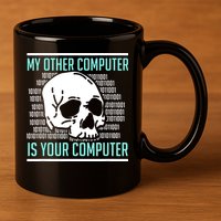 Cyber Hacker Computer Security Expert Cybersecurity 11oz C Handle Ceramic Mug