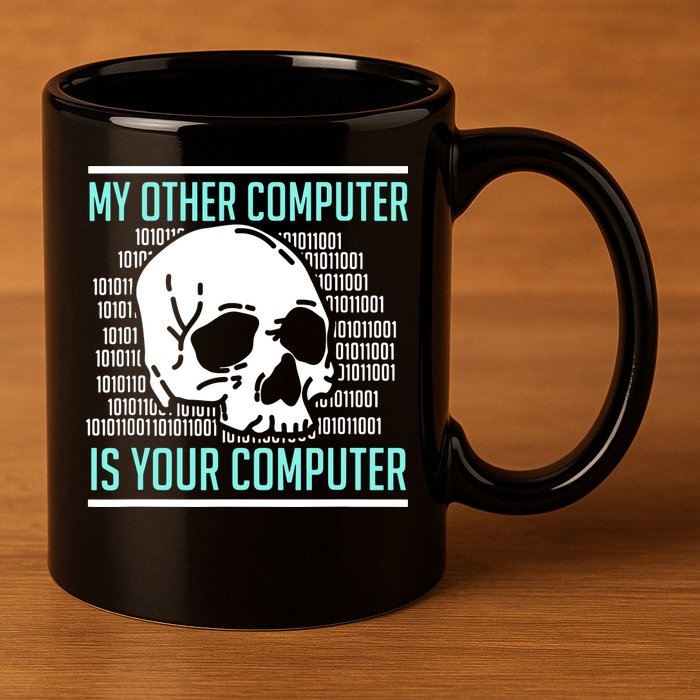 Cyber Hacker Computer Security Expert Cybersecurity 11oz C Handle Ceramic Mug