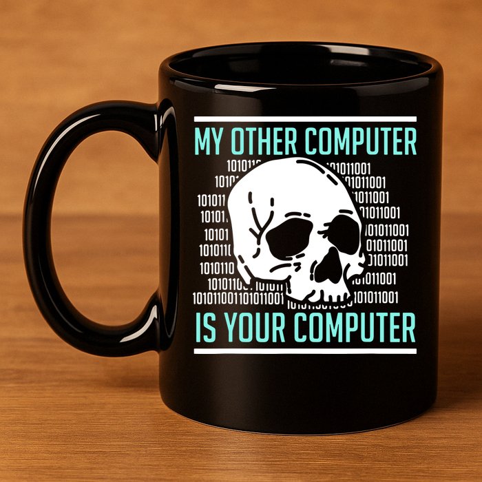 Cyber Hacker Computer Security Expert Cybersecurity 11oz C Handle Ceramic Mug
