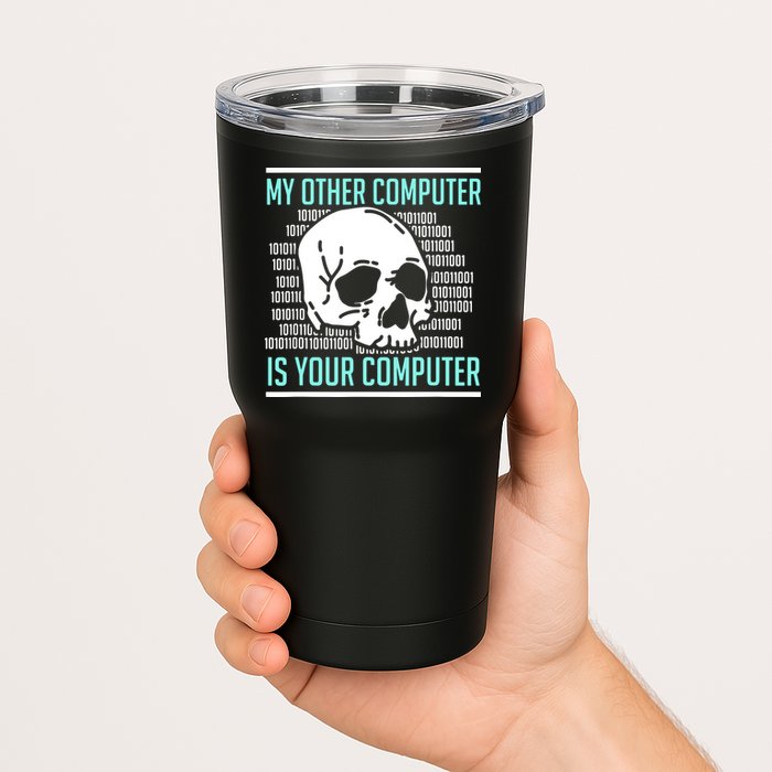 Cyber Hacker Computer Security Expert Cybersecurity Tumbler