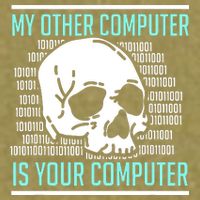 Cyber Hacker Computer Security Expert Cybersecurity Garment-Dyed Women's Muscle Tee