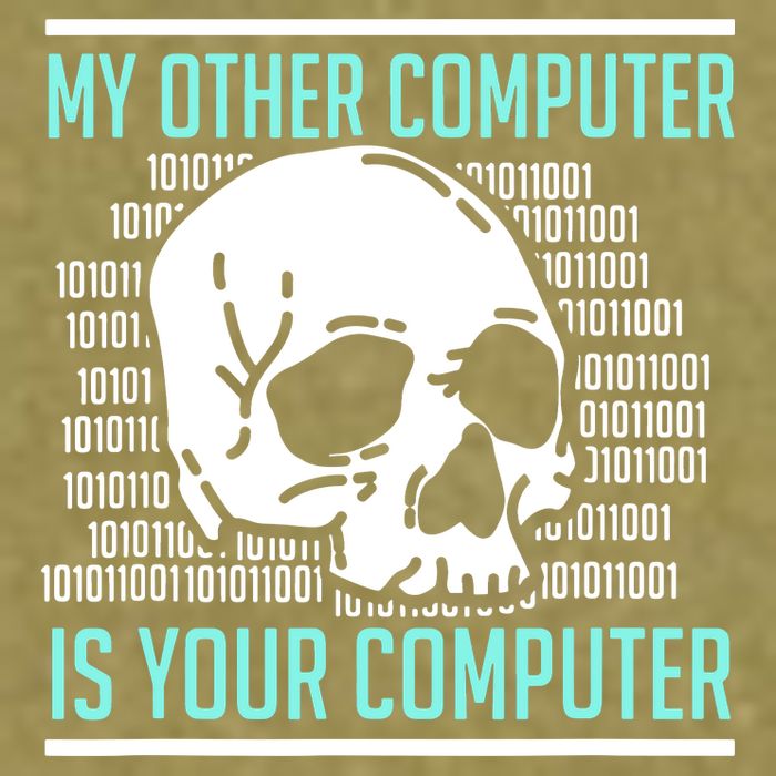 Cyber Hacker Computer Security Expert Cybersecurity Garment-Dyed Women's Muscle Tee