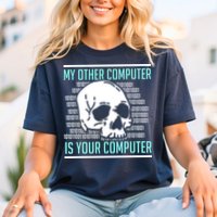 Cyber Hacker Computer Security Expert Cybersecurity Comfort Colors T-Shirt