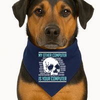 Cyber Hacker Computer Security Expert Cybersecurity USA-Made Doggie Bandana
