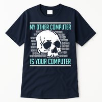 Cyber Hacker Computer Security Expert Cybersecurity Tall T-Shirt