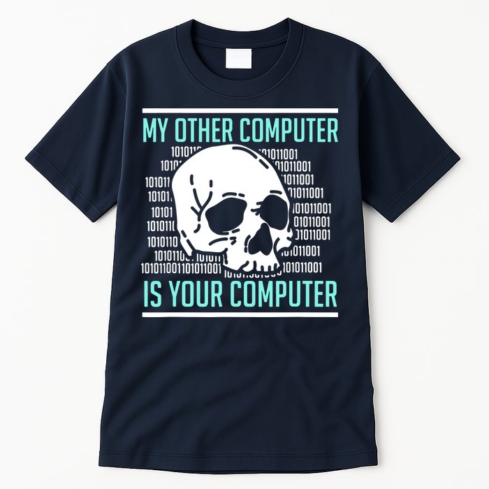 Cyber Hacker Computer Security Expert Cybersecurity Tall T-Shirt