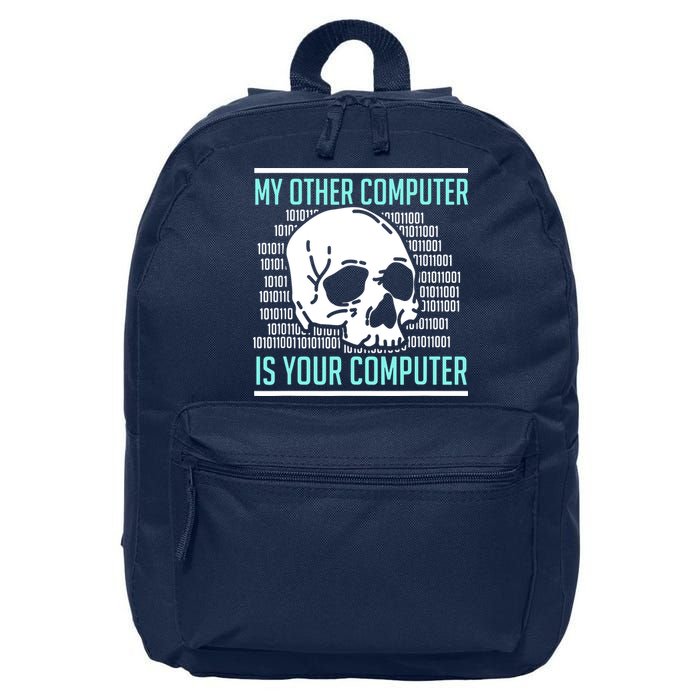 Cyber Hacker Computer Security Expert Cybersecurity 16 in Basic Backpack