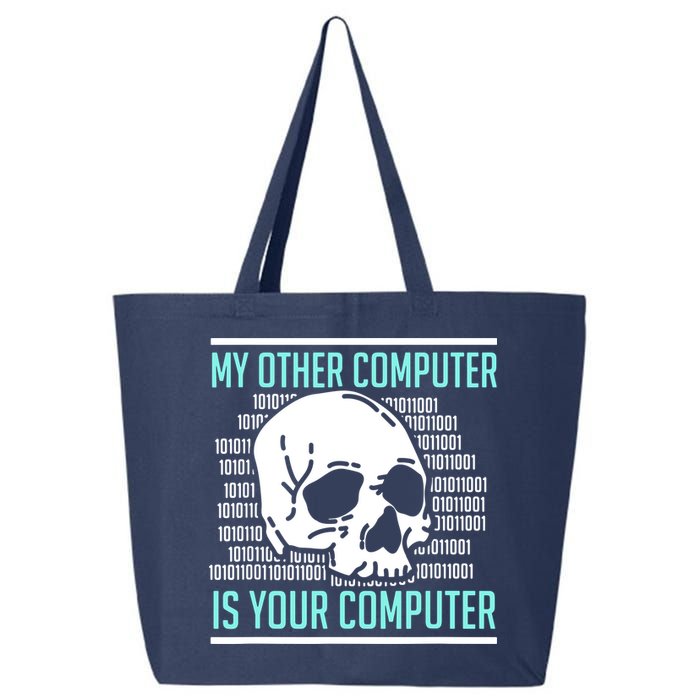Cyber Hacker Computer Security Expert Cybersecurity 25L Jumbo Tote