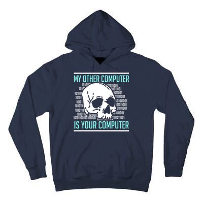Cyber Hacker Computer Security Expert Cybersecurity Tall Hoodie