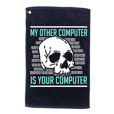 Cyber Hacker Computer Security Expert Cybersecurity Golf Towel