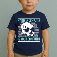 Cyber Hacker Computer Security Expert Cybersecurity Toddler T-Shirt